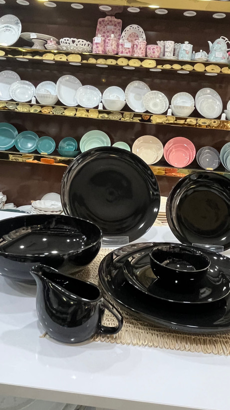 سرویس چینی رنگی مینیمال بونسای ۳۰پارچه