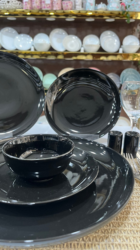 سرویس چینی رنگی مینیمال بونسای ۳۰پارچه